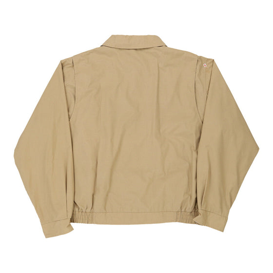 Vintage beige Subway Harrington Jacket - mens x-large