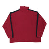 Vintage red High Spirit 1/4 Zip - mens xx-large