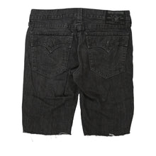  Vintage black Ricky True Religion Denim Shorts - mens 36" waist