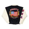 Vintage navy USA Mondetta Varsity Jacket - mens medium