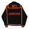 Vintage black WCS Cheerleader Unbranded Varsity Jacket - womens large