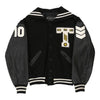 Vintage black Dukes Varsity Jacket - womens x-large