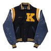 Vintage block colour Holloway Varsity Jacket - mens x-large