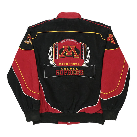 Vintage block colour Golden Gophers G. Iii Varsity Jacket - mens x-large