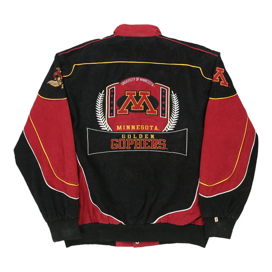 Vintage block colour Golden Gophers G. Iii Varsity Jacket - mens x-large