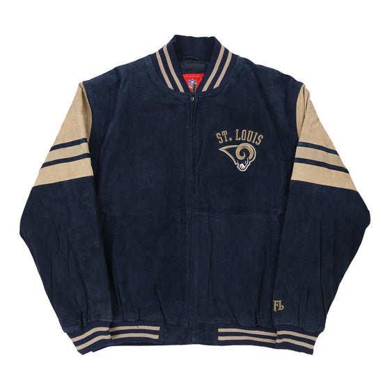 Vintage navy St. Louis Rams Nfl Varsity Jacket - mens xx-large