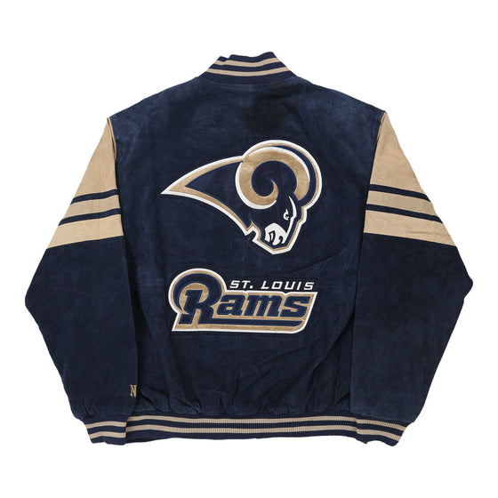 Vintage navy St. Louis Rams Nfl Varsity Jacket - mens xx-large