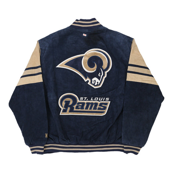 Vintage navy St. Louis Rams Nfl Varsity Jacket - mens xx-large