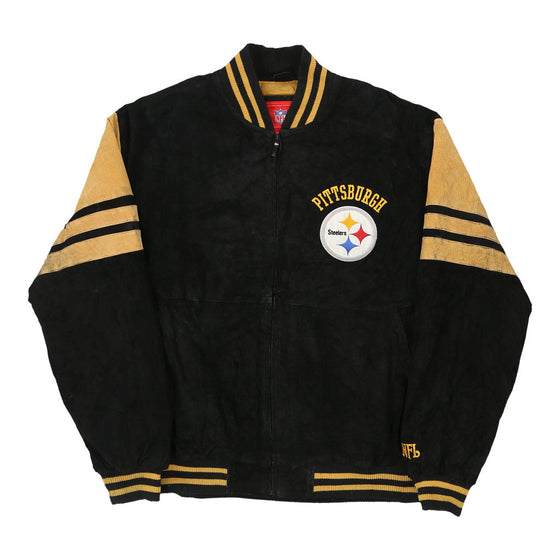 Vintage black Pittsburgh Steelers Nfl Varsity Jacket - mens xx-large