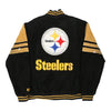 Vintage black Pittsburgh Steelers Nfl Varsity Jacket - mens xx-large