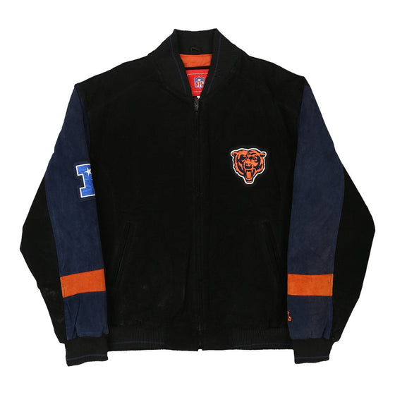 Vintage block colour Chicago Bears Nfl Varsity Jacket - mens x-large