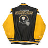 Vintage block colour Pittsburgh Steelers Nfl Varsity Jacket - mens xx-large