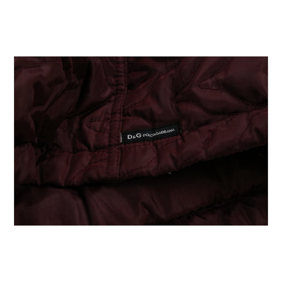 Dolce & Gabbana Jacket - Medium Burgundy Polyester