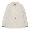 Burberry London Jacket - Small Cream Cotton