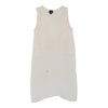 Fendi Midi T-Shirt Dress - Small White Cotton