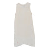 Fendi Midi T-Shirt Dress - Small White Cotton