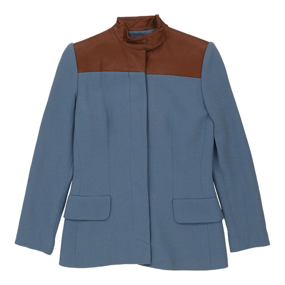 Gai Mattiolo Jacket - Medium Blue Wool