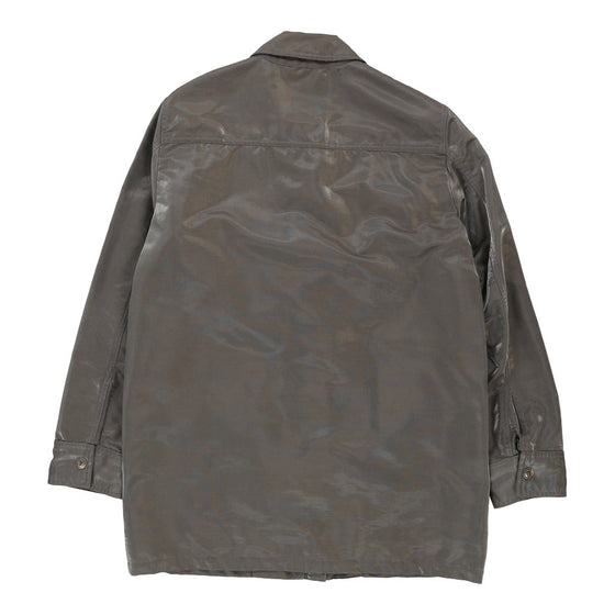 Trussardi Jacket - Large Brown Polyamide