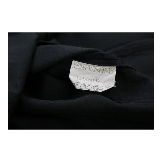 Age - 12 Years Gf Ferre Blazer - Medium Black Cotton