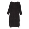 Gianni Versace Jumper Dress - Medium Black Nylon Blend