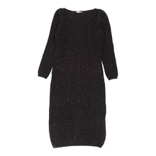  Gianni Versace Jumper Dress - Medium Black Nylon Blend