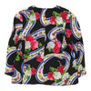 Roccobarocco Floral Blazer - Large Multicoloured Silk Blend