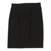 Oliver By Valentino Mini Skirt - 28W UK 8 Black Cotton