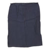 Fendissime Mini Skirt - 32W UK 12 Blue Linen Blend