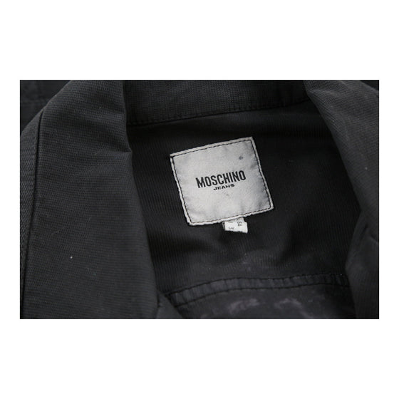 Moschino Jeans Jacket - Small Black Cotton