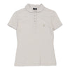 Armani Jeans Polo Shirt - Small White Cotton