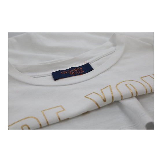 Trussardi T-Shirt - XS White Cotton