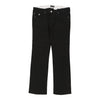 Armani Jeans Jeans - 32W UK 10 Black Linen Blend