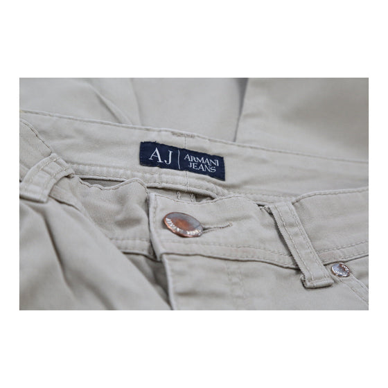 Vintage beige Armani Jeans Jeans - mens 28" waist