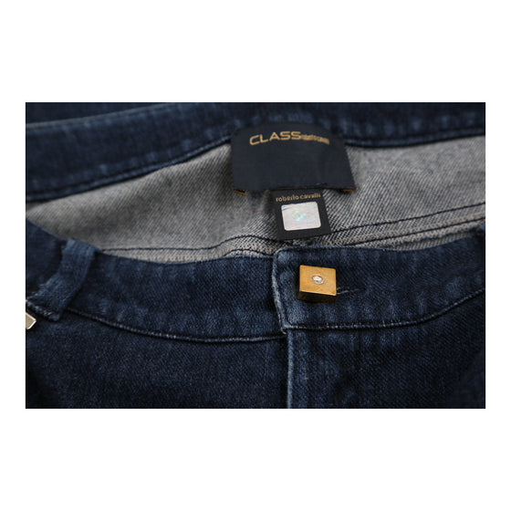 Cavalli Class Jeans - 28W UK 8 Blue Cotton