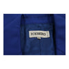 Iceberg Embroidered Blazer - Small Blue Wool