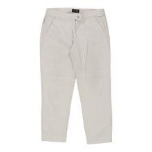  Armani Jeans Trousers - 28W UK 8 White Cotton