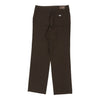 Armani Jeans Trousers - 30W UK 10 Brown Polyester Blend