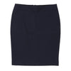 Armani Mini Pencil Skirt - 34W UK 14 Navy Polyester Blend