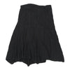 Cavalli Class Midi Skirt - 28W UK 8 Black Viscose