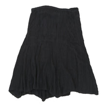  Cavalli Class Midi Skirt - 28W UK 8 Black Viscose