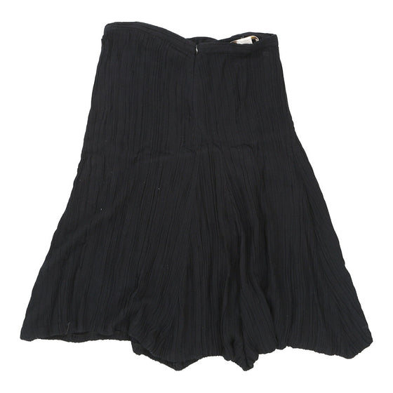 Cavalli Class Midi Skirt - 28W UK 8 Black Viscose