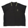 Gianfranco Ferre Polo Shirt - XL Black Cotton Blend