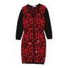 Yves Saint Laurent Sheath Dress - Medium Red Wool