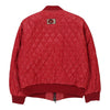 Oaks by Ferre Reversible Bomber Jacket - Large Red Polyester