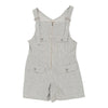 Vintage grey Jeans & Polo Short Dungarees - womens small