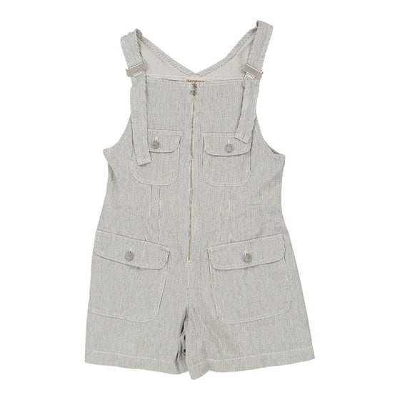 Vintage grey Jeans & Polo Short Dungarees - womens small