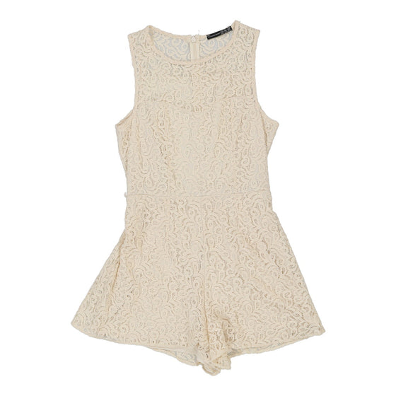 Pre-Loved cream Atmosphere Playsuit - womens small