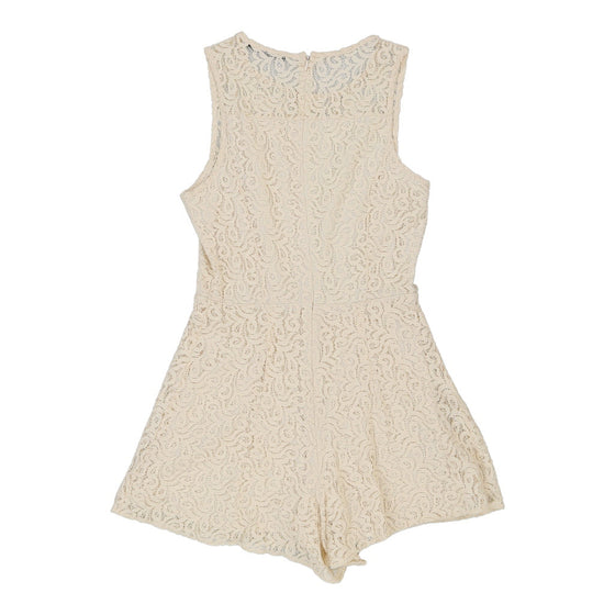 Pre-Loved cream Atmosphere Playsuit - womens small