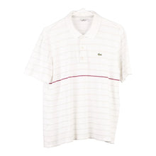  Vintage white Lacoste Polo Shirt - mens medium