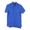 Vintage blue Polo Ralph Lauren Polo Shirt - mens medium